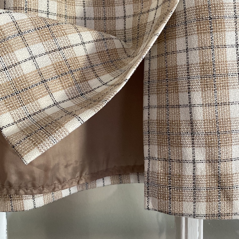 Vintage 80s plaid pencil skirt - NWT - Picture 5 of 5